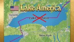 特朗普要更名安大略湖（Lake Ontario）